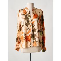 HIPPOCAMPE - Chemisier orange en polyester - Femme - Taille 38 - Modz