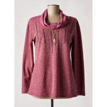 GIADA RUBINO - Pull rose en polyester - Femme - Taille 42 - Modz