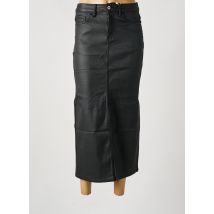 ONADO - Jupe mi-longue noir en coton - Femme - Taille 42 - Modz