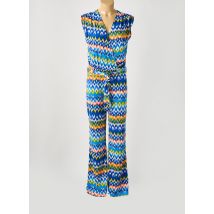 LADY LOL - Combi-pantalon bleu en polyester - Femme - Taille 36 - Modz