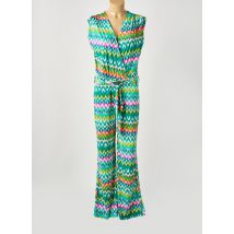 LADY LOL - Combi-pantalon vert en polyester - Femme - Taille 38 - Modz