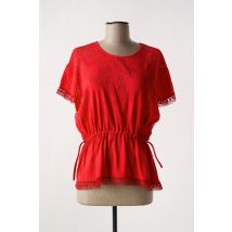 HIGH - T-shirt rouge en polyamide - Femme - Taille 40 - Modz