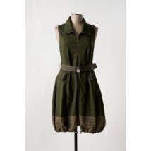 HIGH - Robe mi-longue vert en viscose - Femme - Taille 42 - Modz