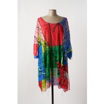 BLACK LABEL - Tunique manches longues rouge en coton - Femme - Taille 38 - Modz