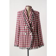 SHIRTAPORTER - Veste chic rose en coton - Femme - Taille 44 - Modz