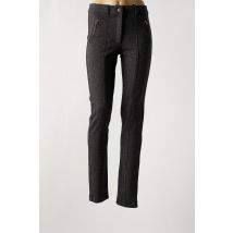 ABSOLU - Pantalon slim gris en viscose - Femme - Taille 36 - Modz