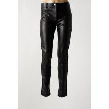 ABSOLU - Pantalon slim noir en viscose - Femme - Taille 38 - Modz