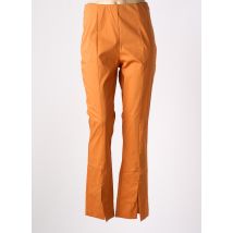 MEIMEIJ - Pantalon flare orange en coton - Femme - Taille 38 - Modz