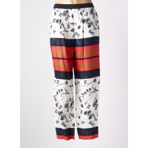 PIER ANTONIO GASPARI - Pantalon droit blanc en viscose - Femme - Taille 40 - Modz