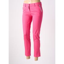 MASON'S - Pantalon chino rose en coton - Femme - Taille 42 - Modz