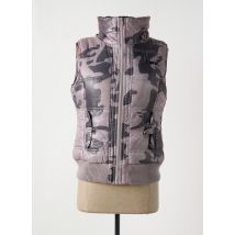 KAPORAL - Doudoune gris en polyester - Femme - Taille 38 - Modz