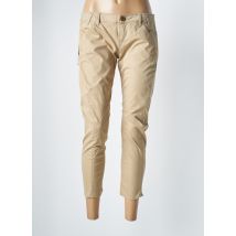 GUESS - Pantalon 7/8 beige en coton - Femme - Taille W30 - Modz
