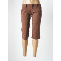 MISS SIXTY - Corsaire marron en coton - Femme - Taille W27 - Modz