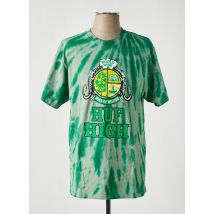 HUF - T-shirt vert en coton - Homme - Taille M - Modz