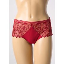 LOUISA BRACQ - Shorty rouge en polyamide - Femme - Taille 42 - Modz
