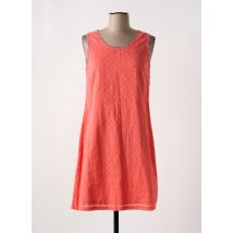 MASSANA - Chemise de nuit orange en coton - Femme - Taille 46 - Modz