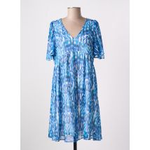 IMUA - Robe courte bleu en polyester - Femme - Taille 36 - Modz