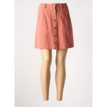 IMUA - Jupe courte orange en coton - Femme - Taille 36 - Modz