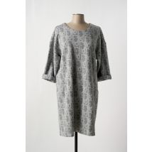 FRED SABATIER - Robe pull gris en polyester - Femme - Taille 44 - Modz