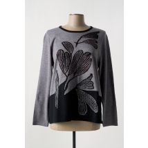 GUY DUBOUIS - Pull gris en acrylique - Femme - Taille 42 - Modz