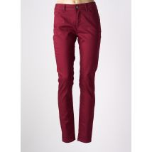 JENSEN - Jeans coupe slim rouge en coton - Homme - Taille 42 - Modz