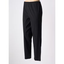 FRANCK ANNA - Pantalon droit noir en viscose - Femme - Taille 46 - Modz