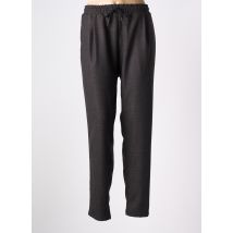 IMPERIAL - Pantalon droit gris en polyester - Femme - Taille 44 - Modz