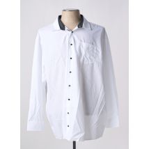 SEIDEN STICKER - Chemise manches longues blanc en coton - Homme - Taille 6XL - Modz