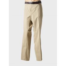 LUIGI MORINI - Pantalon chino beige en coton - Homme - Taille 62 - Modz