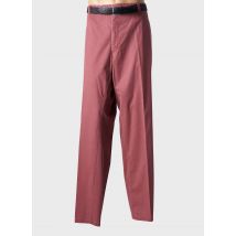 LUIGI MORINI - Pantalon chino rose en coton - Homme - Taille 66 - Modz