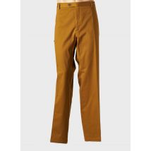 CARLO BONOMI - Pantalon droit jaune en coton - Homme - Taille 62 - Modz