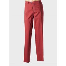 EMYLE - Pantalon chino rouge en coton - Homme - Taille 58 - Modz
