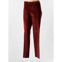 NINO LORETTI - Pantalon chino marron en coton - Homme - Taille 58 - Modz