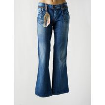 MC LEM - Jeans bootcut bleu en coton - Femme - Taille 40 - Modz