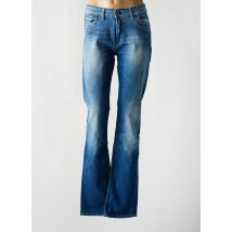 MC LEM - Jeans coupe droite bleu en coton - Femme - Taille 42 - Modz