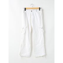 RWD - Pantalon flare blanc en lin - Femme - Taille 38 - Modz