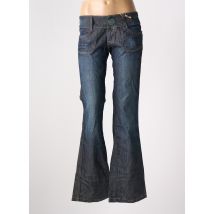DDP - Jean coupe flare bleu en coton - Femme - Taille W30 - Modz