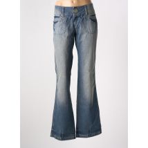 DDP - Jean coupe flare bleu en coton - Femme - Taille W31 - Modz