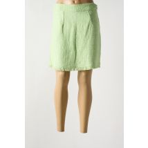 AGATHE & LOUISE - Jupe courte vert en coton - Femme - Taille 40 - Modz