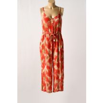 AGATHE & LOUISE - Combi-pantalon orange en viscose - Femme - Taille 40 - Modz