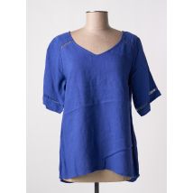 #154859 - Blouse bleu en lin - Femme - Taille 40 - Modz