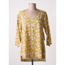AGATHE & LOUISE - Tunique manches longues jaune en coton - Femme - Taille 40 - Modz