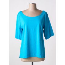 AGATHE & LOUISE - T-shirt bleu en coton - Femme - Taille 40 - Modz