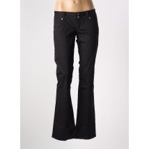 GUESS - Pantalon droit noir en coton - Femme - Taille W31 - Modz