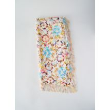 GIA VENTOLA - Paréo beige en polyester - Femme - Taille TU - Modz