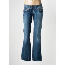 PEPE JEANS - Jeans coupe droite bleu en coton - Femme - Taille TU - Modz