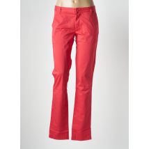 PEPE JEANS - Pantalon droit rouge en coton - Femme - Taille TU - Modz