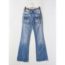 COSTELLO - Jeans bootcut bleu en coton - Femme - Taille W26 - Modz