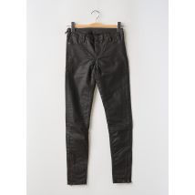 TEDDY SMITH - Pantalon slim noir en coton - Femme - Taille 34 - Modz