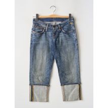 MELTIN'POT - Pantacourt bleu en coton - Femme - Taille W25 - Modz